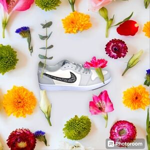 New Gray  DeLuxe Nike Deeoor Leather Shoes w/Box